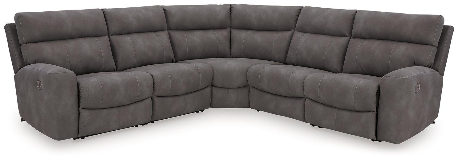 Next-Gen DuraPella Power Reclining Sectional - Golden Home Furniture (Columbus, OH) - Multi Location