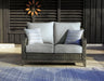Elite Park Outdoor Loveseat, Lounge Chairs and Cocktail Table - Golden Home Furniture (Columbus, OH) - Multi Location