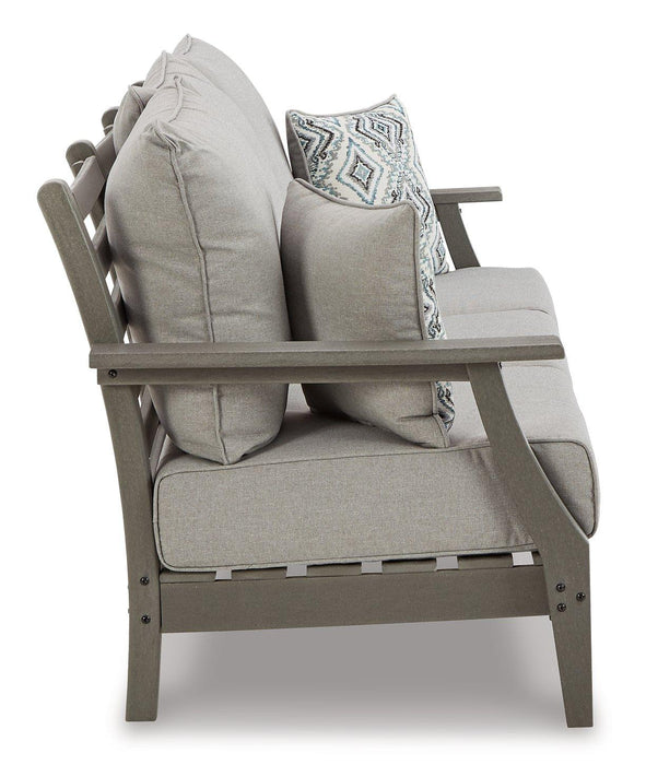 Visola Outdoor Sofa and Loveseat Set - Golden Home Furniture (Columbus, OH) - Multi Location