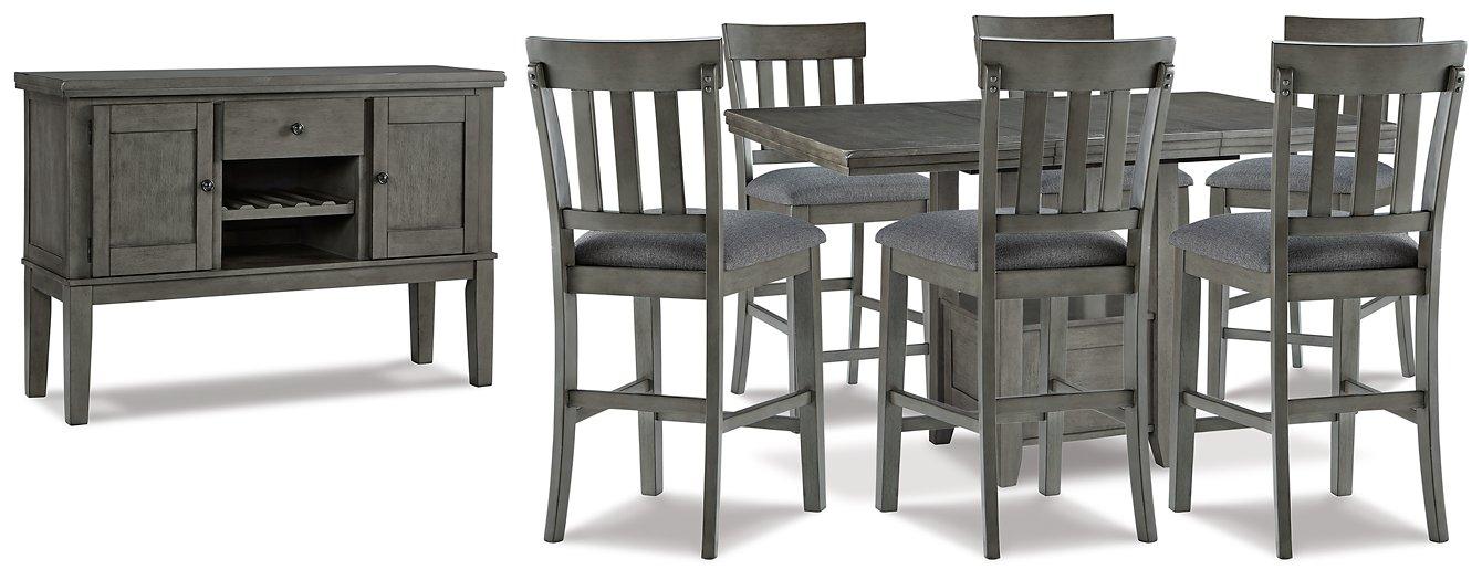 Hallanden Dining Room Set - Golden Home Furniture (Columbus, OH) - Multi Location