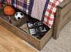 Trinell Bed with Storage - Golden Home Furniture 