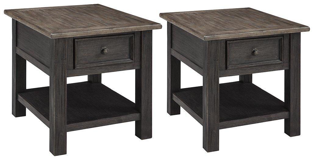 Tyler Creek End Table Set - Golden Home Furniture (Columbus, OH) - Multi Location