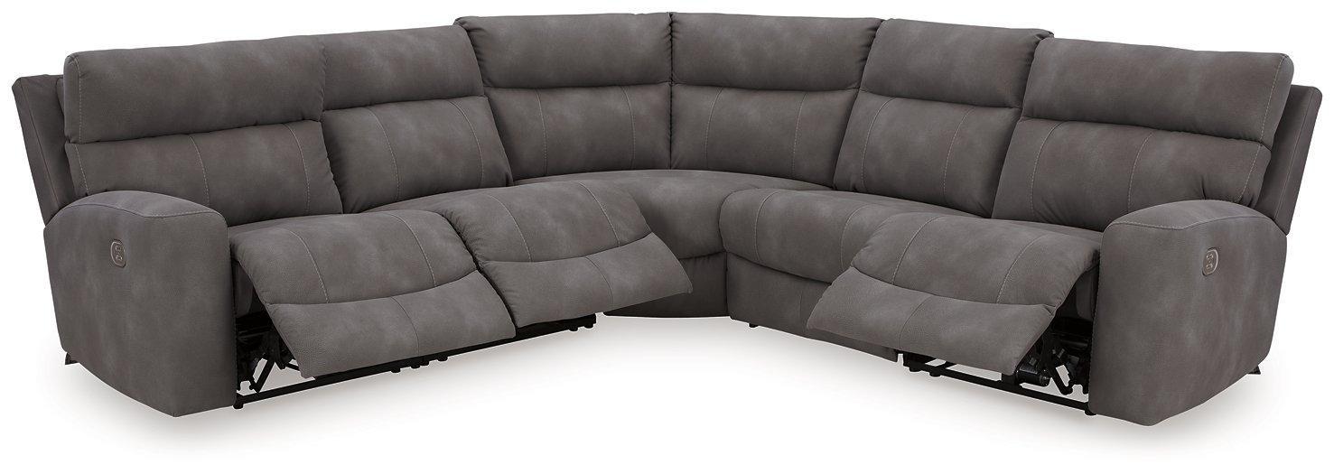 Next-Gen DuraPella Power Reclining Sectional - Golden Home Furniture (Columbus, OH) - Multi Location