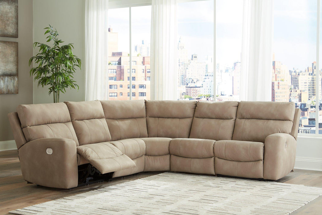 Next-Gen DuraPella Power Reclining Sectional - Golden Home Furniture (Columbus, OH) - Multi Location