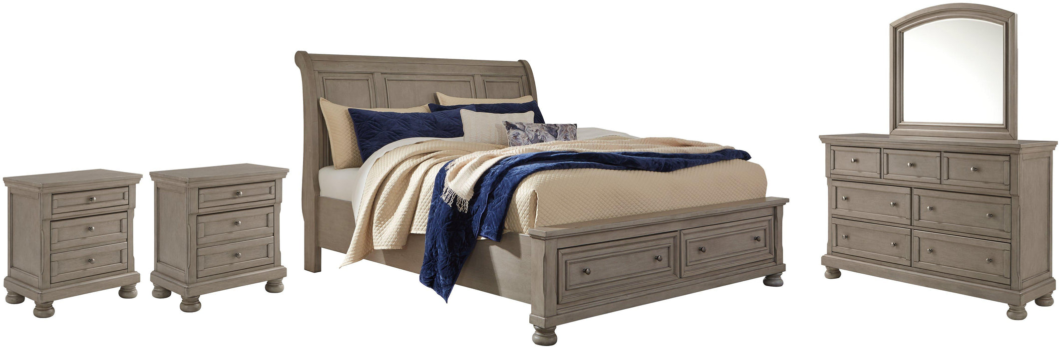 Lettner Bedroom Set - Golden Home Furniture (Columbus, OH) - Multi Location