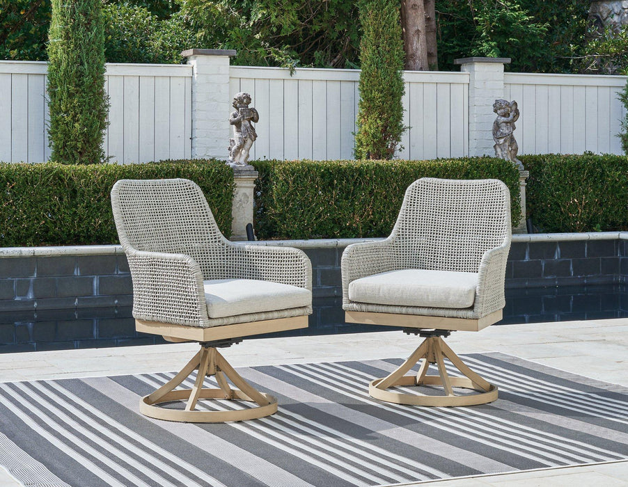 Seton Creek Outdoor Seating Set - Golden Home Furniture 
