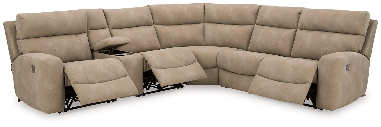 Next-Gen DuraPella Power Reclining Sectional - Golden Home Furniture (Columbus, OH) - Multi Location