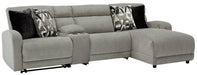 Colleyville Power Reclining Sectional with Chaise - Golden Home Furniture (Columbus, OH) - Multi Location