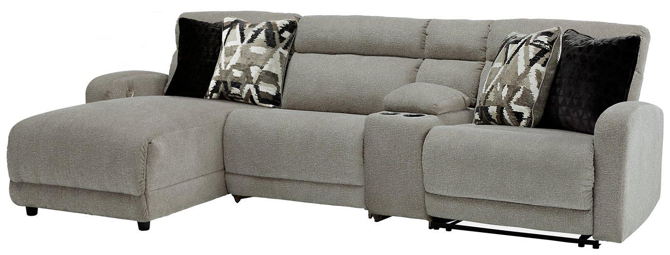 Colleyville Power Reclining Sectional with Chaise - Golden Home Furniture (Columbus, OH) - Multi Location