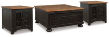 Valebeck Occasional Table Set - Golden Home Furniture (Columbus, OH) - Multi Location