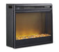 Wildenauer 76" TV Stand with Electric Fireplace - Golden Home Furniture 