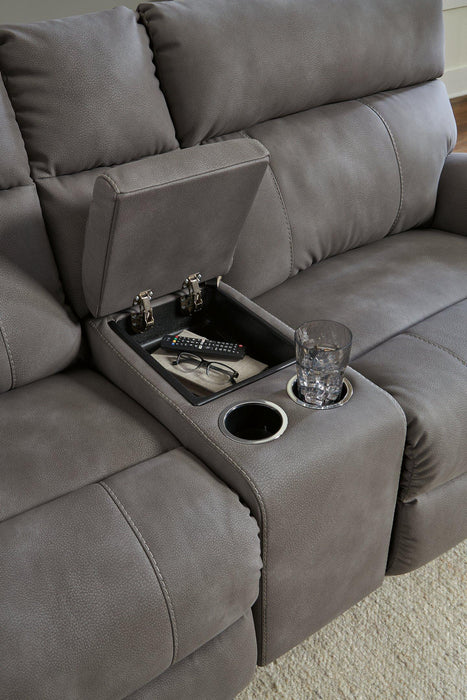 Next-Gen DuraPella Power Reclining Sectional - Golden Home Furniture (Columbus, OH) - Multi Location