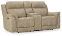 Next-Gen DuraPella Power Reclining Loveseat with Console - Golden Home Furniture (Columbus, OH) - Multi Location