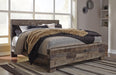Derekson Bed with 2 Side Storage - Golden Home Furniture 
