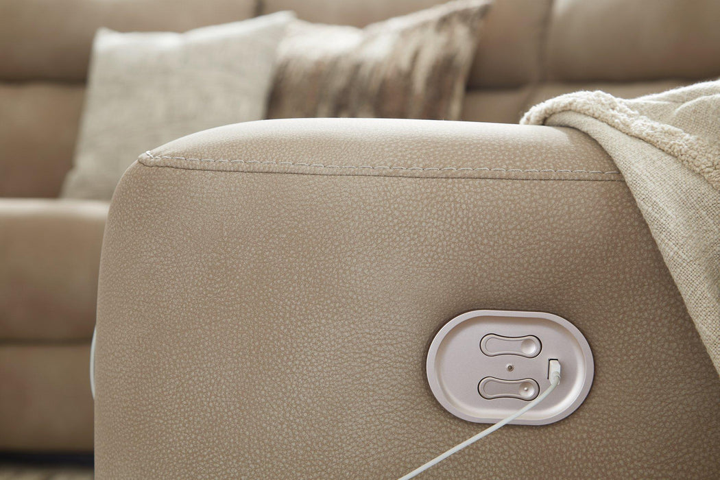 Next-Gen DuraPella Power Reclining Sectional - Golden Home Furniture (Columbus, OH) - Multi Location