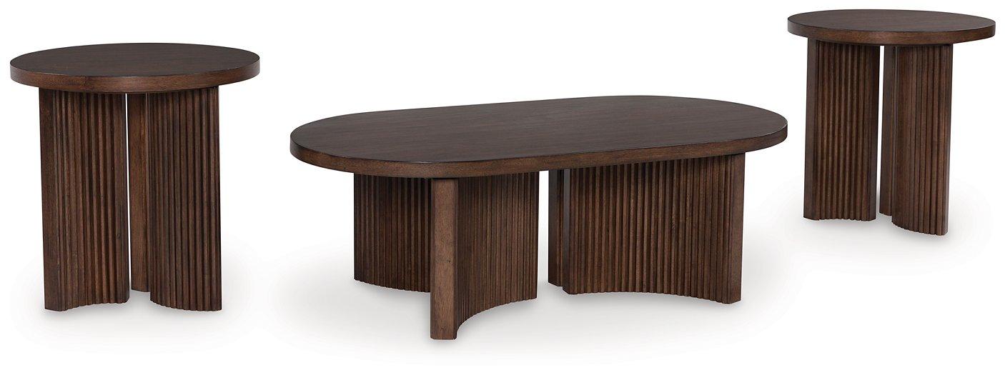 Korestone Occasional Table Set - Golden Home Furniture (Columbus, OH) - Multi Location