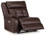 Punch Up Power Reclining Sectional Loveseat with Console - Golden Home Furniture 
