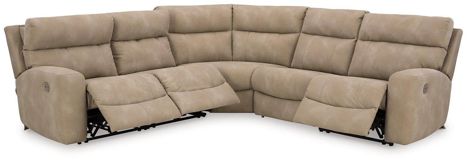 Next-Gen DuraPella Power Reclining Sectional - Golden Home Furniture (Columbus, OH) - Multi Location