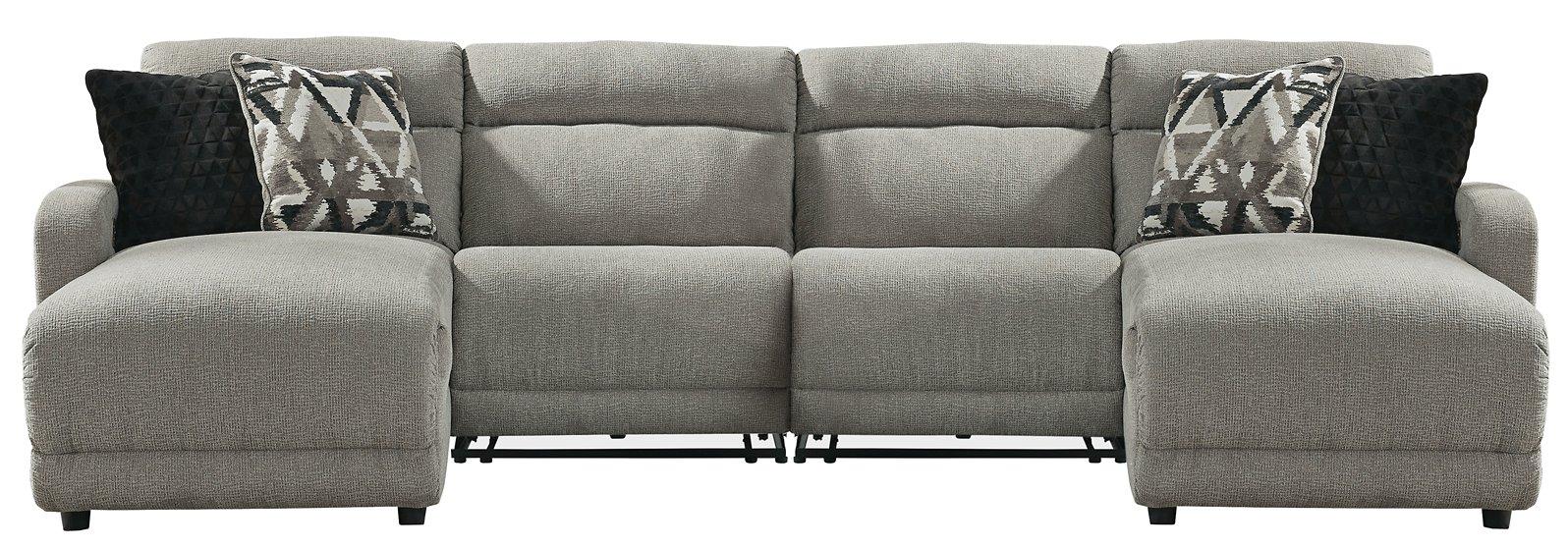 Colleyville Power Reclining Sectional with Chaise - Golden Home Furniture (Columbus, OH) - Multi Location