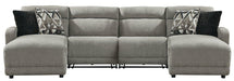 Colleyville Power Reclining Sectional with Chaise - Golden Home Furniture (Columbus, OH) - Multi Location