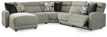 Colleyville Power Reclining Sectional with Chaise - Golden Home Furniture (Columbus, OH) - Multi Location