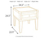 Todoe End Table Set - Golden Home Furniture (Columbus, OH) - Multi Location