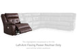 Punch Up Power Reclining Sectional Loveseat with Console - Golden Home Furniture 