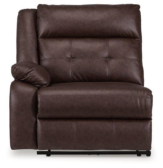 Punch Up Power Reclining Sectional Loveseat with Console - Golden Home Furniture 