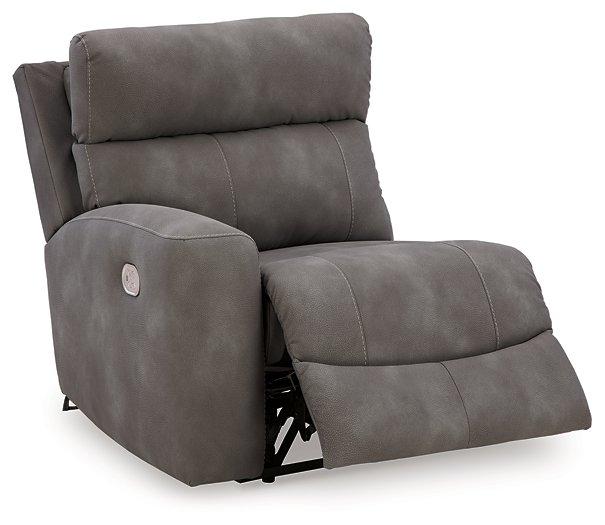Next-Gen DuraPella Power Reclining Sectional Loveseat - Golden Home Furniture (Columbus, OH) - Multi Location
