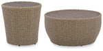 Danson Outdoor Occasional Table Set - Golden Home Furniture (Columbus, OH) - Multi Location