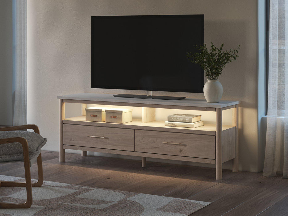Cadmori 72" TV Stand - Golden Home Furniture 