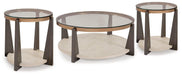 Frazwa Occasional Table Set - Golden Home Furniture (Columbus, OH) - Multi Location