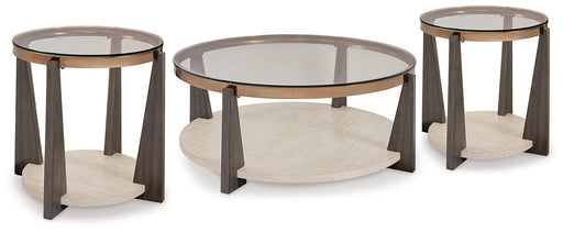 Frazwa Occasional Table Set - Golden Home Furniture (Columbus, OH) - Multi Location