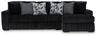 Midnight-Madness Sectional Sofa with Chaise - Golden Home Furniture (Columbus, OH) - Multi Location