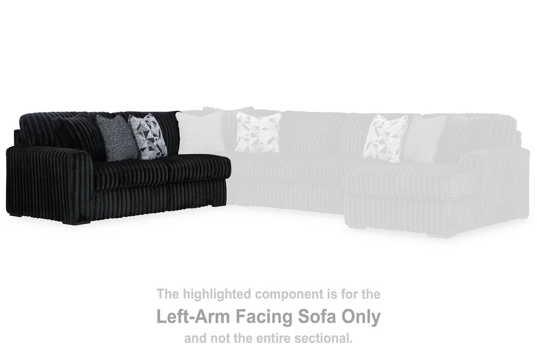 Midnight-Madness Sectional Sofa with Chaise - Golden Home Furniture (Columbus, OH) - Multi Location