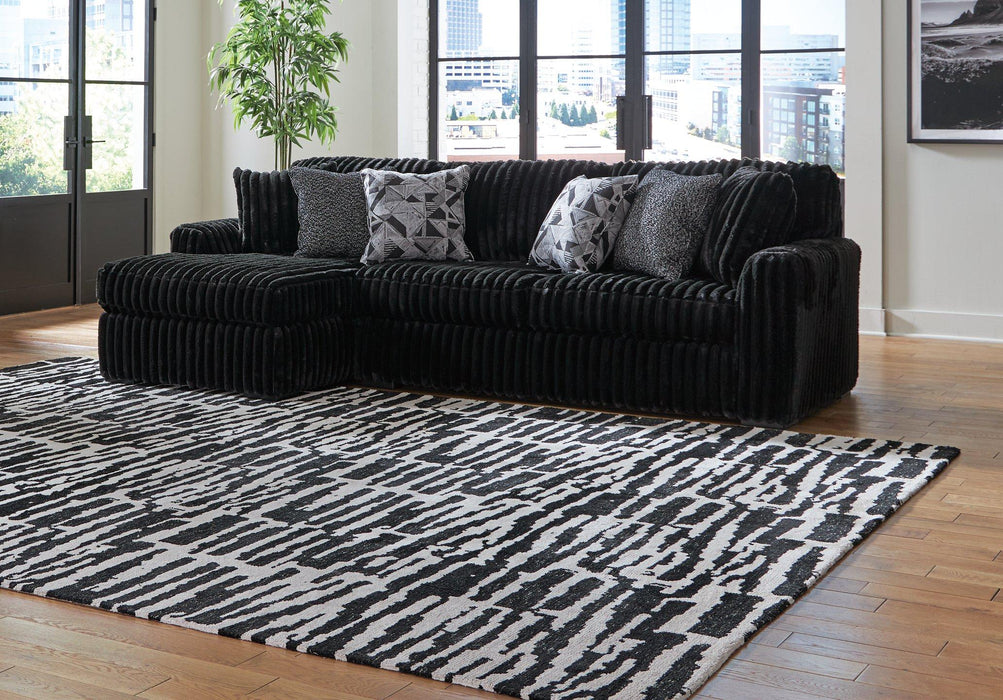 Midnight-Madness Sectional Sofa with Chaise - Golden Home Furniture (Columbus, OH) - Multi Location