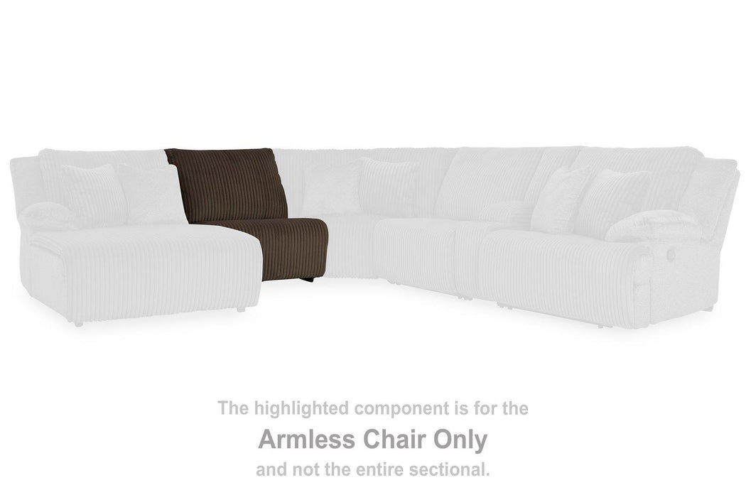 Top Tier Sectional Sofa Chaise - Golden Home Furniture 