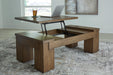 Rosswain Occasional Table Set - Golden Home Furniture (Columbus, OH) - Multi Location