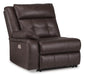 Punch Up Power Reclining Sectional Loveseat with Console - Golden Home Furniture 