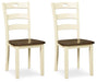 Woodanville Dining Chair Set - Golden Home Furniture (Columbus, OH) - Multi Location