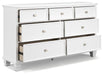Fortman Dresser and Mirror - Golden Home Furniture (Columbus, OH) - Multi Location