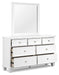 Fortman Dresser and Mirror - Golden Home Furniture (Columbus, OH) - Multi Location