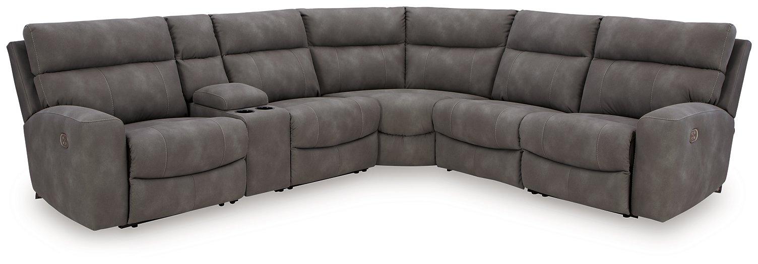 Next-Gen DuraPella Power Reclining Sectional - Golden Home Furniture (Columbus, OH) - Multi Location