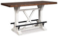 Valebeck Counter Height Dining Table - Golden Home Furniture (Columbus, OH) - Multi Location