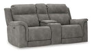 Next-Gen DuraPella Power Reclining Loveseat with Console - Golden Home Furniture (Columbus, OH) - Multi Location