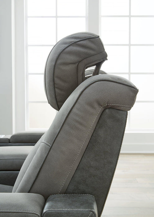 Next-Gen DuraPella Power Reclining Loveseat with Console - Golden Home Furniture (Columbus, OH) - Multi Location