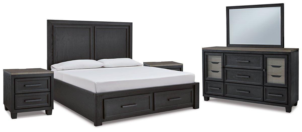 Foyland Bedroom Set - Golden Home Furniture (Columbus, OH) - Multi Location