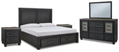 Foyland Bedroom Set - Golden Home Furniture (Columbus, OH) - Multi Location