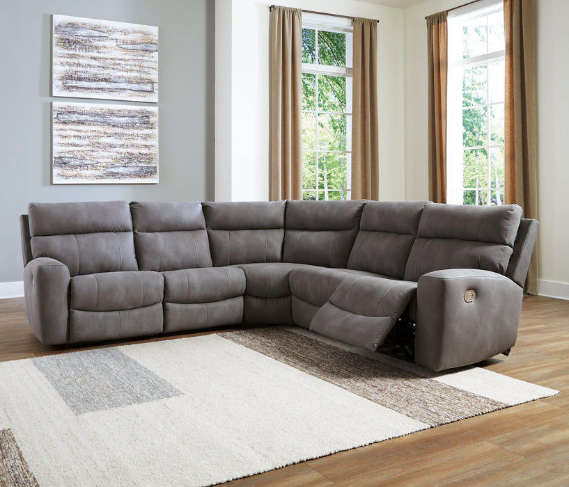 Next-Gen DuraPella Power Reclining Sectional - Golden Home Furniture (Columbus, OH) - Multi Location