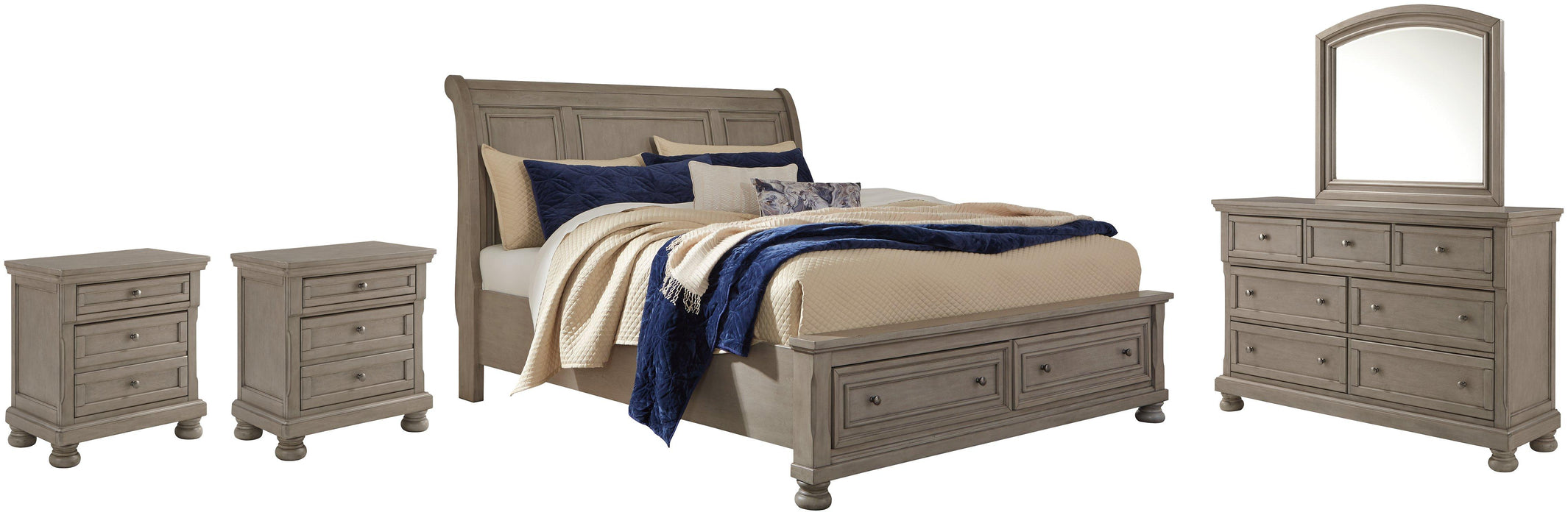 Lettner Bedroom Set - Golden Home Furniture (Columbus, OH) - Multi Location